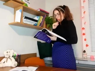 Adria Nite – Flashing In The Library And Cum On Face