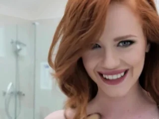 British Babe Ella Hughes Proves the Carpet Matches the as