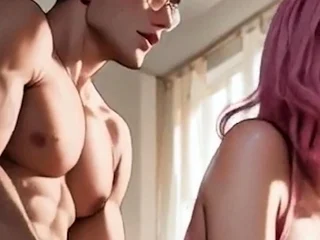 Fucking stepsister in the bathroom when no one is home   AI