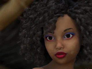 Hot beauty Fatima gets fucked deep in tropical VR paradise