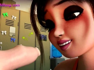 Monster Cock vs Small Cock – FULL HD Shemale Animation 2024