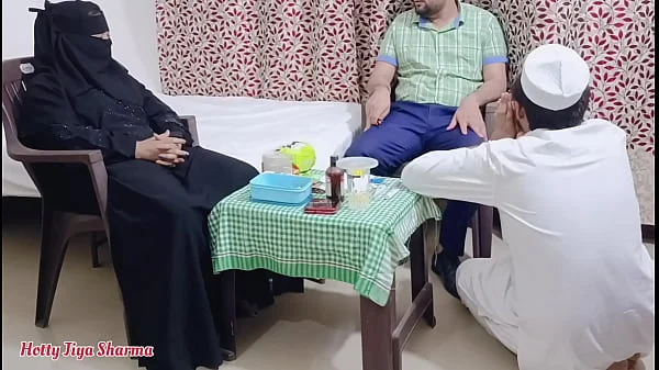 Muslim women fucked by the doctor in front of her husband because she could not get pregnant (Threesome Sex) Part -2