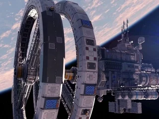 Nexus-3 Sexy busty blonde has best sex in a space station
