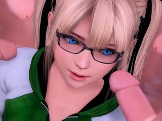3D Animated Whores Gets a Big Cock