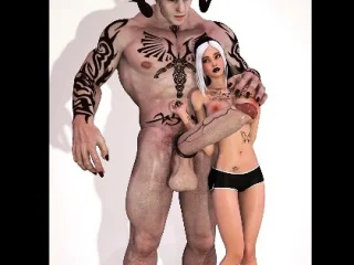 3D Babes Destroyed by Horny Monsters!