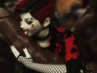 3D Emo Teen Destroyed by Giant Ogres!