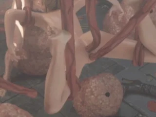 3D Zombies Fucking Busty Girls!