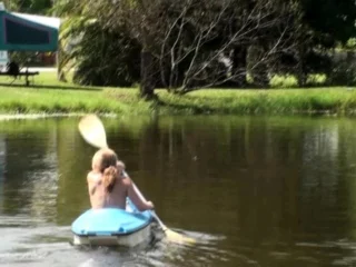 Cute blonde teen outdoor gleecute