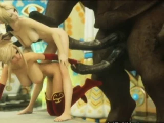 Dragons and Orcs Fuck 3D Girls