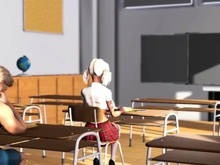 Horny college girl gets hard anal fuck by a black big cock