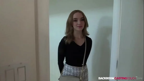 Horny petite blonde Teen Maria warms up her sweet pussy and tight ass with sex toys before she gets them pounded nonstop by a super hard cock! Full Video at BackRoomCastingCouch.com