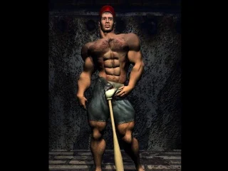 Muscular Boys 3D