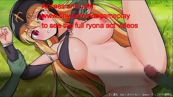 Pretty lady having sex with men in hot porn gameplay hentai
