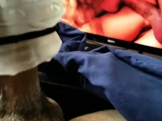 Secretly Under Covers Using Sucking Sex Toy Invention to