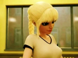Shemale Horsse Cock Fucks Busty MILF Teacher at School