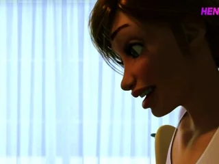 Teen Shemale FUTA Dickgirl Loses Virginity