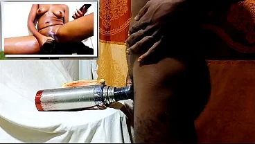SOLO MALE MASTURBATION WHILE WATCHING STEP SISTER’S WET PUSSY: Watch Mr. Dicks3 masturbating and fucking bottle